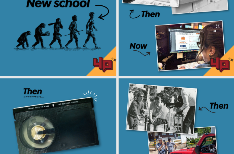 old school new school